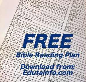 Free Bible Reading Plan