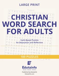 Christian Word Search Puzzle for Adults